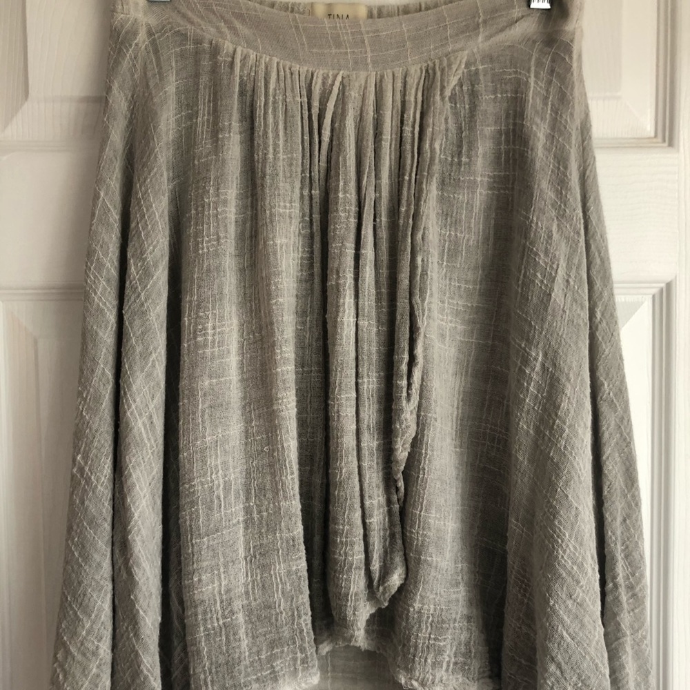 Anthropologie handkerchief skirt